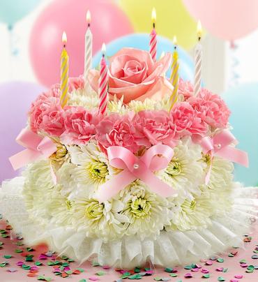 Birthday Flower Cake® Pastel