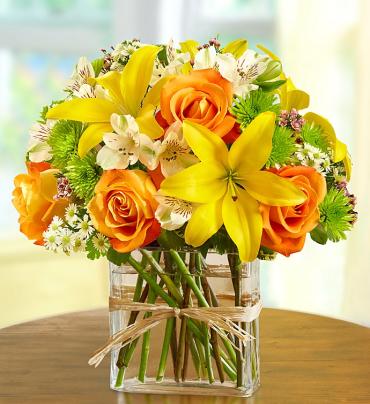 Fields of Europe™ in Rectangle Vase