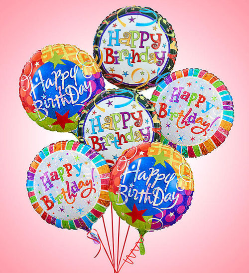 Birthday Mylar Balloons