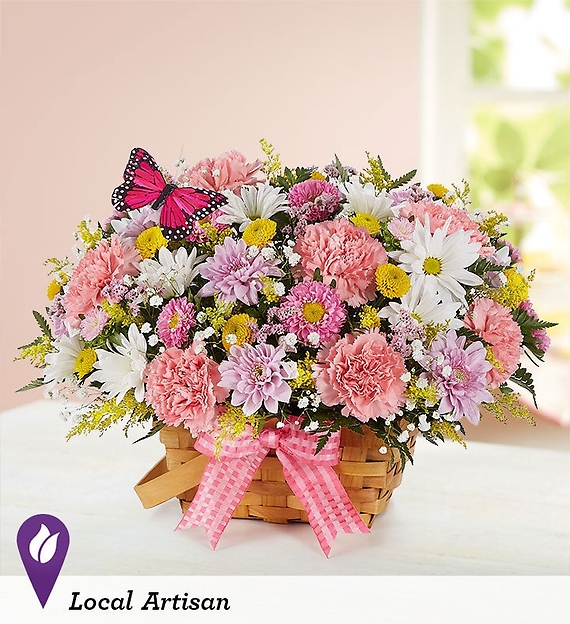 Blossoming Blooms&trade; Basket