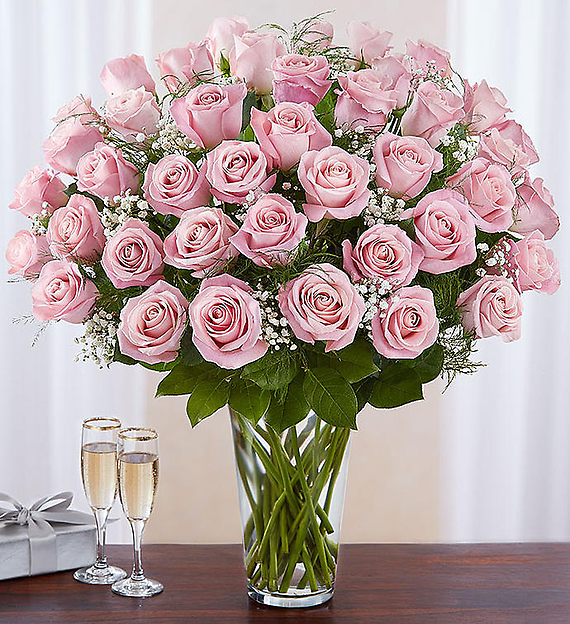 Ultimate Elegance&trade; Long Stem Pink Roses