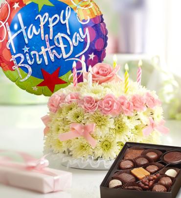 Birthday Flower Cake® Pastel