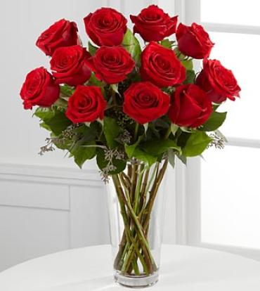 Long Stem Red Rose Bouquet