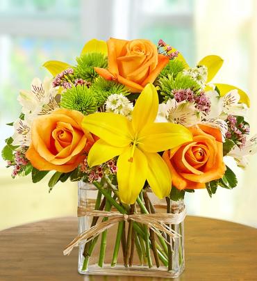 Fields of Europe™ in Rectangle Vase