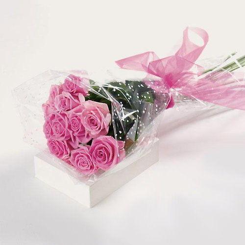 A Dozen Roses Wrapped-Choose Color